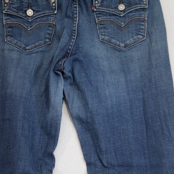 Levis 505 Women Jeans Straight Leg Denim Size 8M - Picture 3 of 10